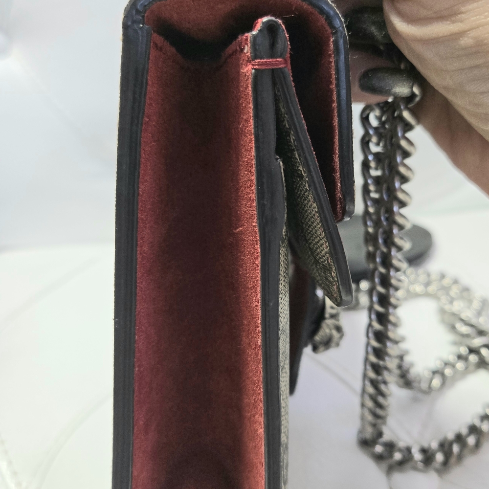 Gucci Beige and Red Mini Women's Bag - Picture 5 of 10